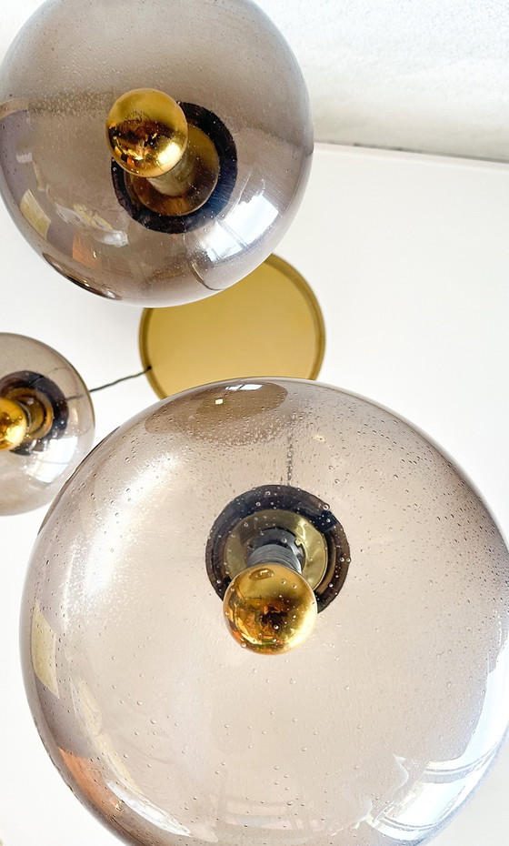 Image 1 of Vintage Glashütte Limburg Cascade Lamp