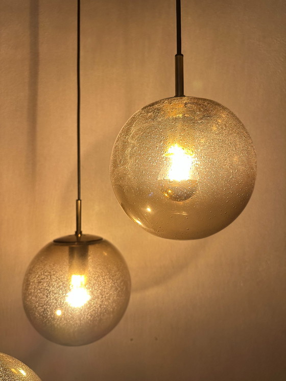 Image 1 of Vintage Glashütte Limburg Cascade Lamp