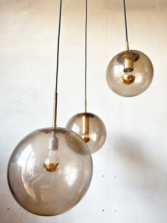 Image 1 of Vintage Glashütte Limburg Cascade Lamp