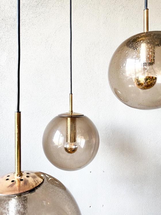 Image 1 of Vintage Glashütte Limburg Cascade Lamp