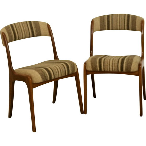 Image 1 of Paar vintage gondelstoelen voor Baumann, Frankrijk 1960