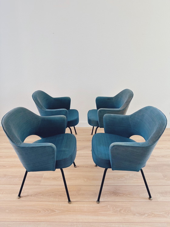 Image 1 of 4x Knoll Eero Saarinen Executive Arm Chair