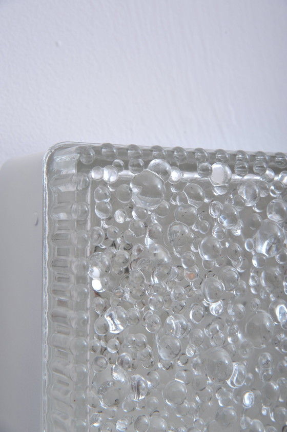 Image 1 of Vintage bubbelglas wandlamp uit Staff 1960