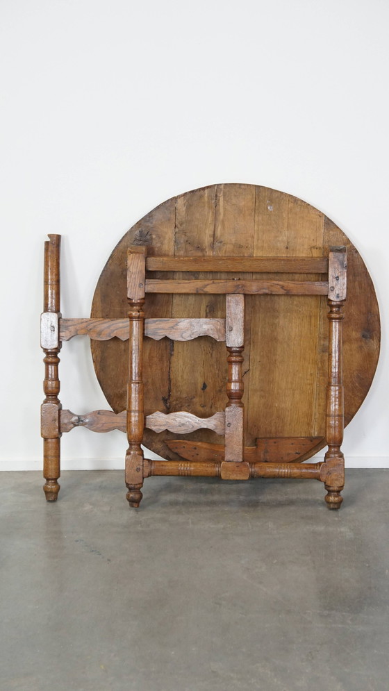 Image 1 of Ronde, Inklapbare Franse Wijn/ Campagne Tafel