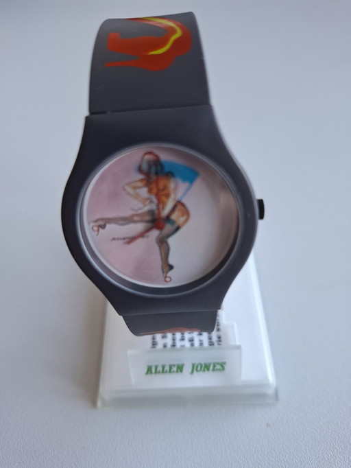 Allen Jones kunstenaars klok "Time To Play"