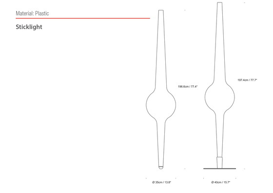 Image 1 of 2x STICKLIGHT Michael Young Innermost, LED-versie