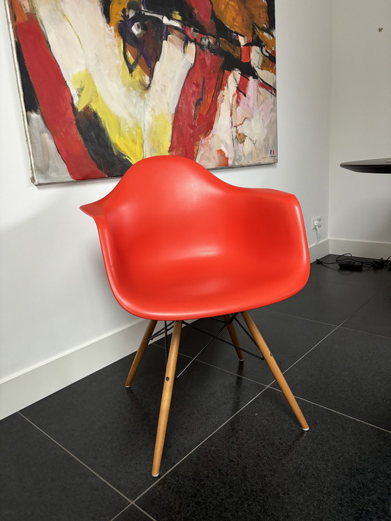 Image 1 of 2X Vitra Daw Chairs