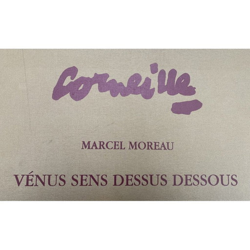 Vintage portfolio "Venus ondersteboven" door Corneille Marcel Moreau