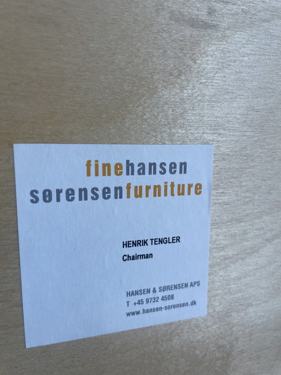 Image 1 of 2X Henrik Tengler Chairman Chair Voor Hansen & Sorensen