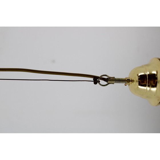 Image 1 of Vintage Italiaanse glazen hanglamp, jaren 1960