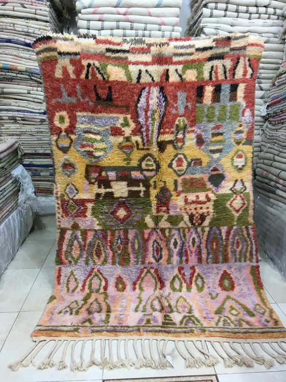 Image 1 of Beni Ouarain Marokkaans Berber Vloerkleed 2m32 x 1m55