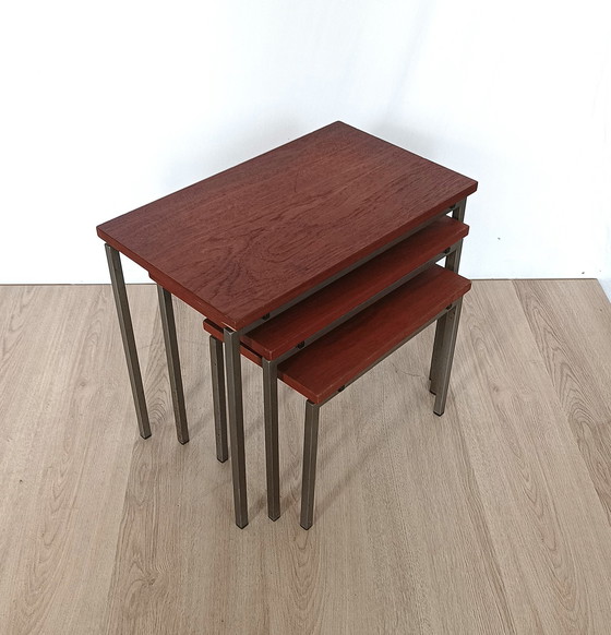 Image 1 of Zestiger Jaren Nesttafel Set 