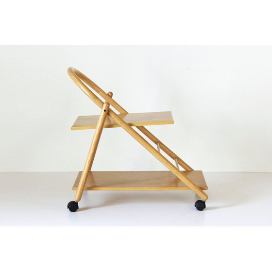 Image 1 of Vintage houten bar cart 1960