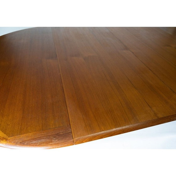 Image 1 of Vintage teakhouten eettafel, Deens 1960