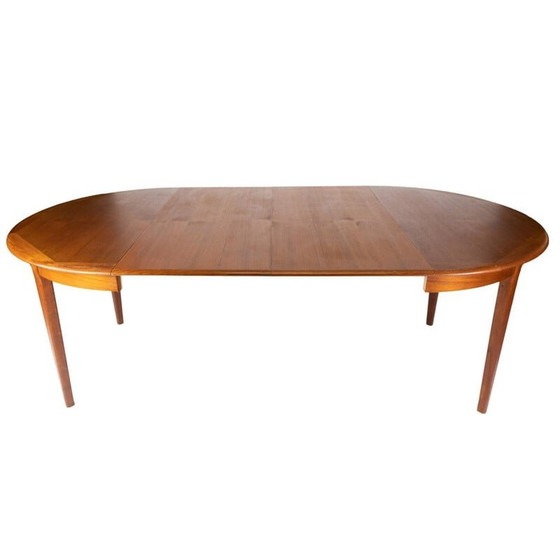 Image 1 of Vintage teakhouten eettafel, Deens 1960