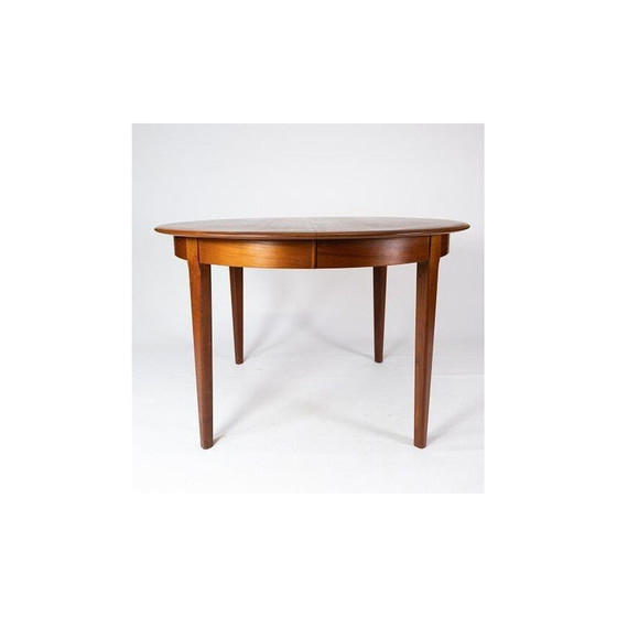 Image 1 of Vintage teakhouten eettafel, Deens 1960