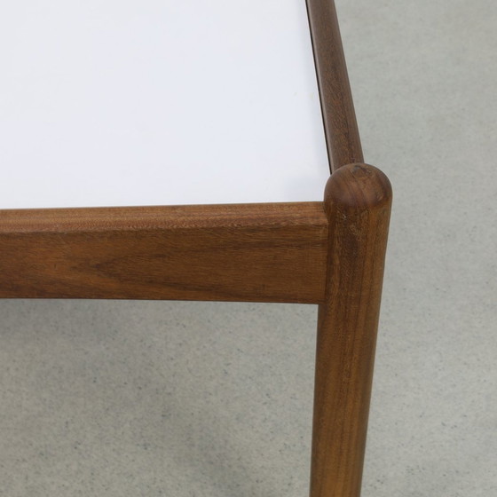 Image 1 of Vintage Salontafel Teak 1960 Omkeerbaar Blad