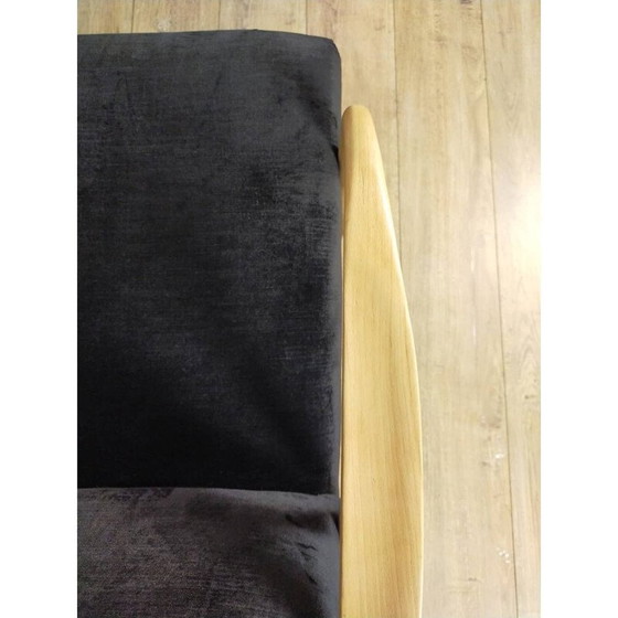 Image 1 of Paar vintage beukenhouten fauteuils van Antonin Susam voor Ton, 1950