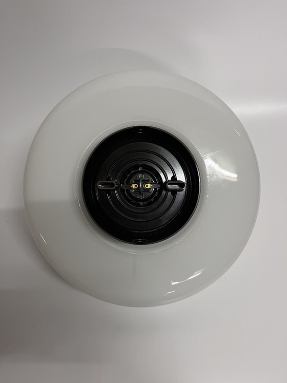 Image 1 of Mid-Century Wilhelm Wagenfeld Plafond- Of Wandlamp Lindner Ø 30 Cm