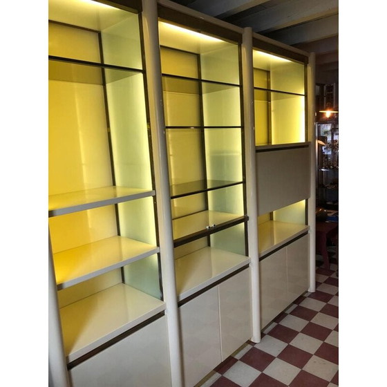 Image 1 of Vintage lichtplank van Jean Claude Mahey voor Roche Bobois, 1980