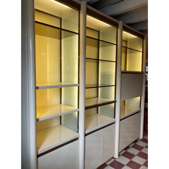 Image 1 of Vintage lichtplank van Jean Claude Mahey voor Roche Bobois, 1980