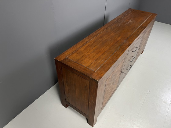 Image 1 of Vintage bamboe dressoir, 1970