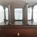 Vintage Houten platen kastje