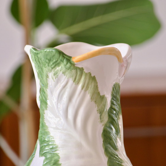 Image 1 of Grote vintage vaas in Arums slip