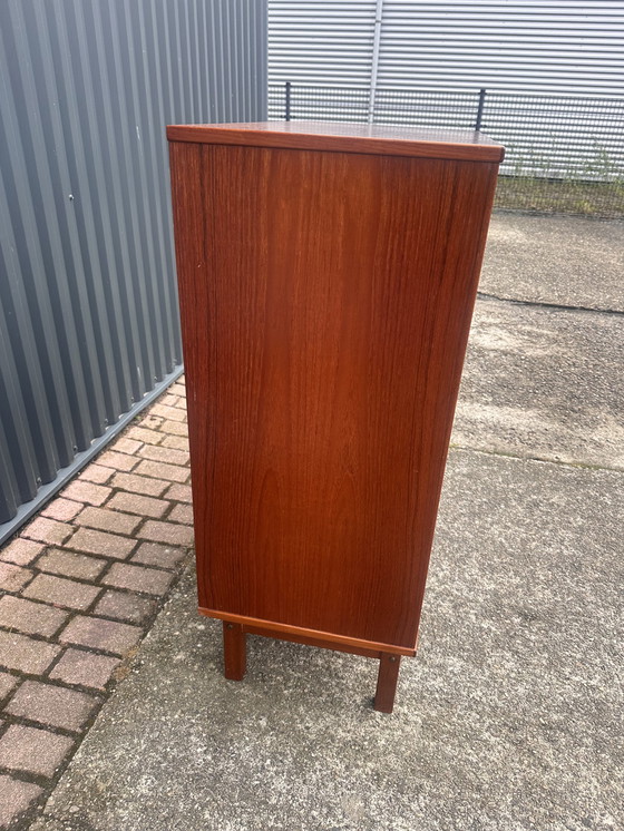 Image 1 of Vintage ladekast teak design nils jonsson