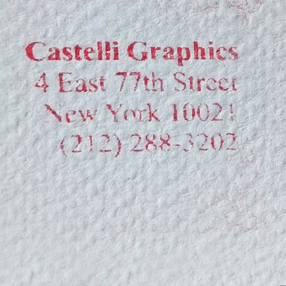 Image 1 of Vintage Roy Lichtenstein "I Love Liberty" Limited Edition lithografie