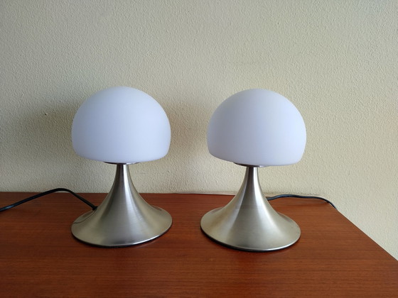 Image 1 of Set Retro Mushroom Touch Lampjes 