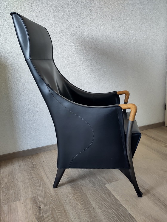 Image 1 of Giorgetti progetti wing chair