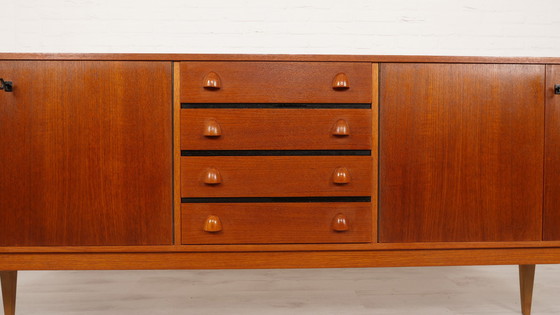 Image 1 of Vintage dressoir | Teak | 230 cm