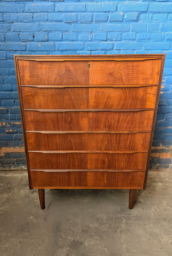 Image 1 of Vintage teak Deense ladenkast 1960