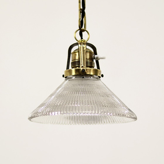 Image 1 of Art Deco Holophane Hanglamp