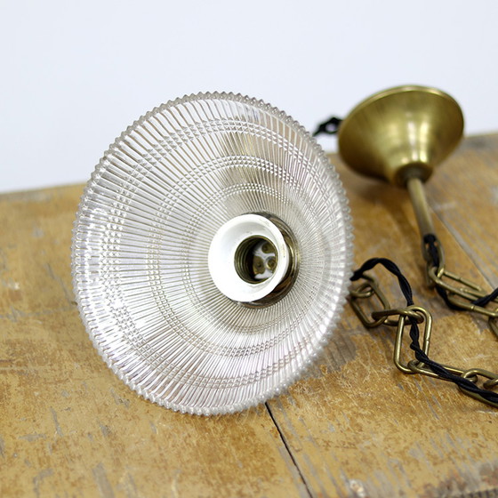 Image 1 of Art Deco Holophane Hanglamp