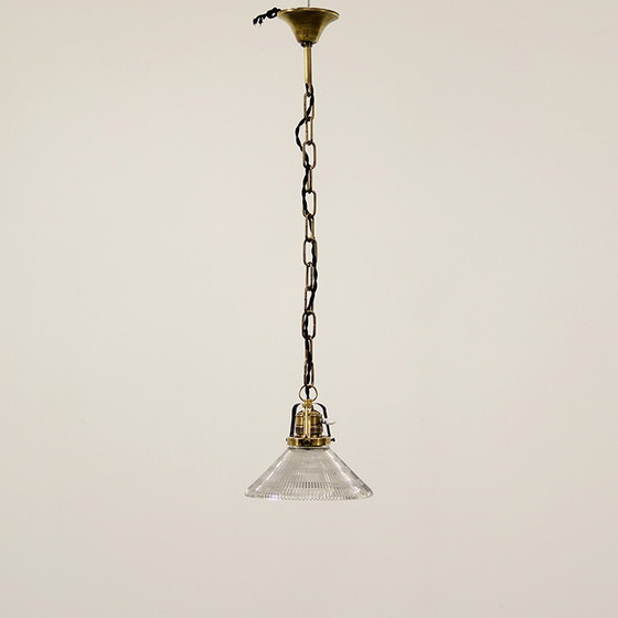 Image 1 of Art Deco Holophane Hanglamp