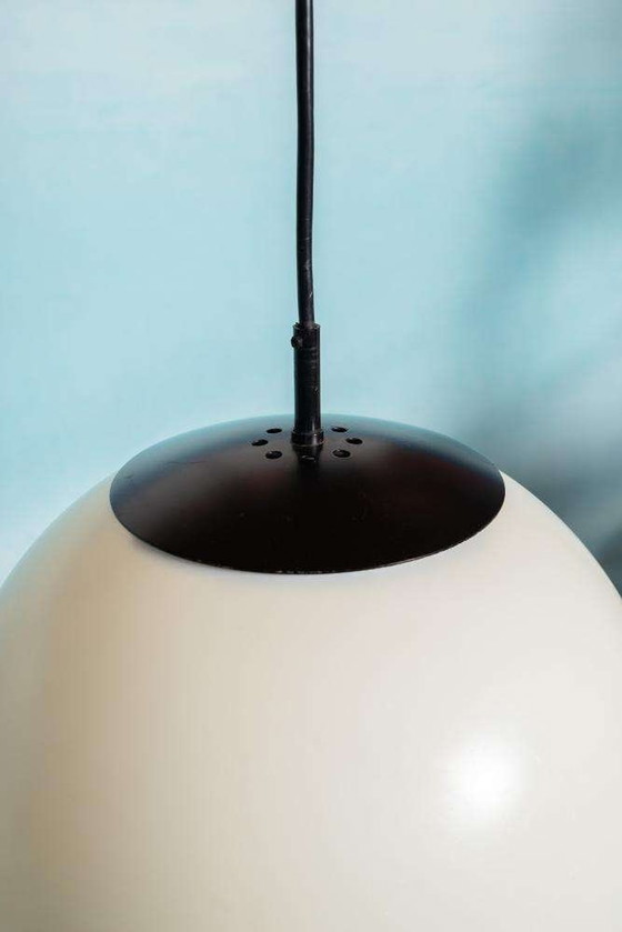 Image 1 of Space age XL bollamp Raak 70s, minimalist globe pendant