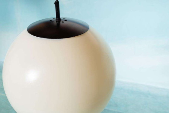 Image 1 of Space age XL bollamp Raak 70s, minimalist globe pendant