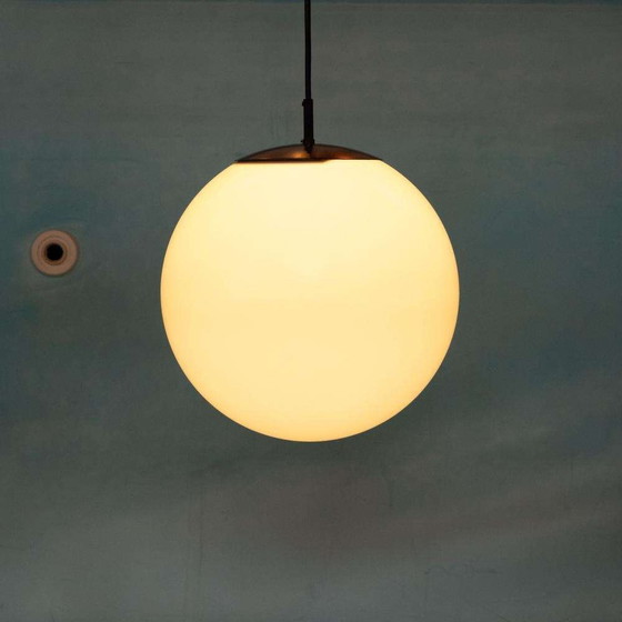 Image 1 of Space age XL bollamp Raak 70s, minimalist globe pendant