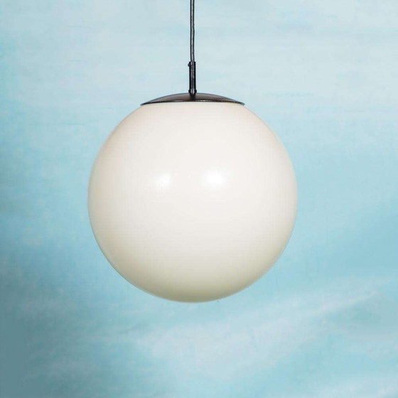 Image 1 of Space age XL bollamp Raak 70s, minimalist globe pendant