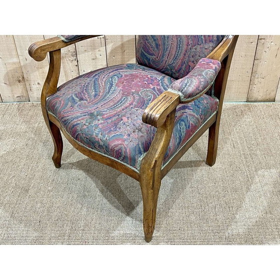 Image 1 of Vintage Voltaire fauteuil in walnoot, 1930