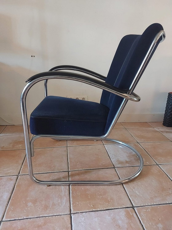 Image 1 of Gebr van der Stroom Gispen Classics Model Gispen 412 fauteuil