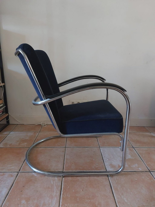 Gebr van der Stroom Gispen Classics Model Gispen 412 fauteuil