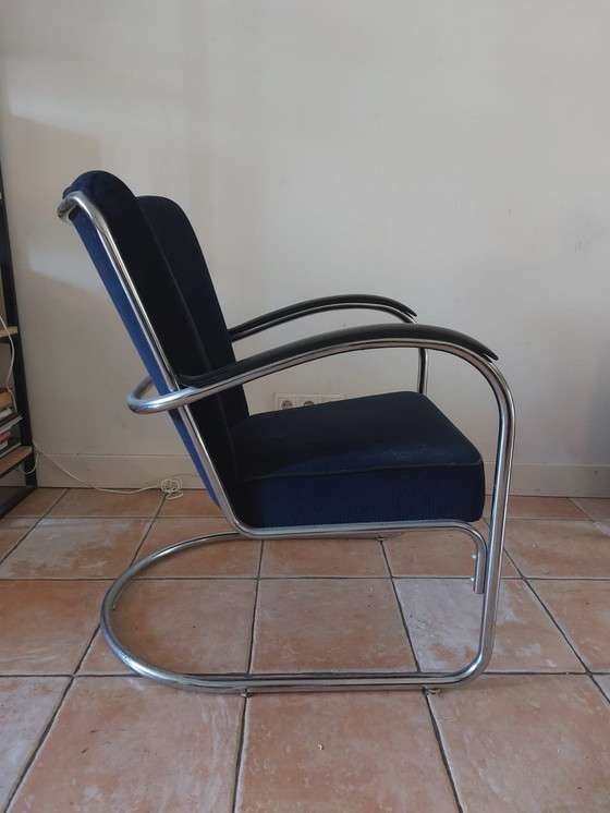 Image 1 of Gebr van der Stroom Gispen Classics Model Gispen 412 fauteuil