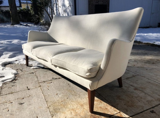 Image 1 of Arne Vodder Sofa Voor Ivan Schlechter Ca. 1953, Gefabriceerd in 1950S.