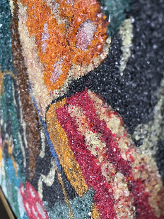 Image 1 of Amerikaanse lampentafel uit de jaren 70