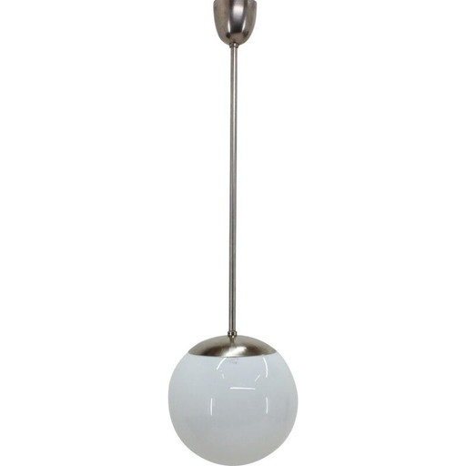 Vintage Bauhaus metalen ophanging voor Kandem Leuchten, Duitsland 1930