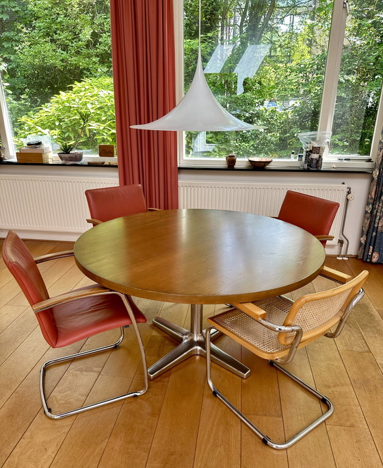 Image 1 of 3x Leolux Freyr eetkamer stoelen