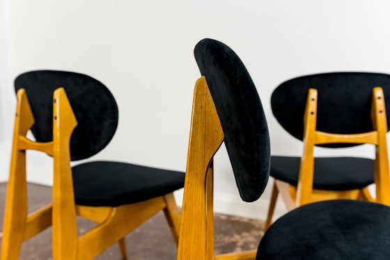 Image 1 of Set van 3 stoelen door Juliusz Kędziorek, Gfm, 1960'S